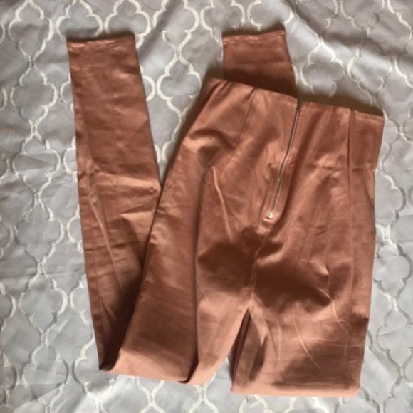 Tiger Mist Pink High Waist Pants NWT - Picture 5 of 5